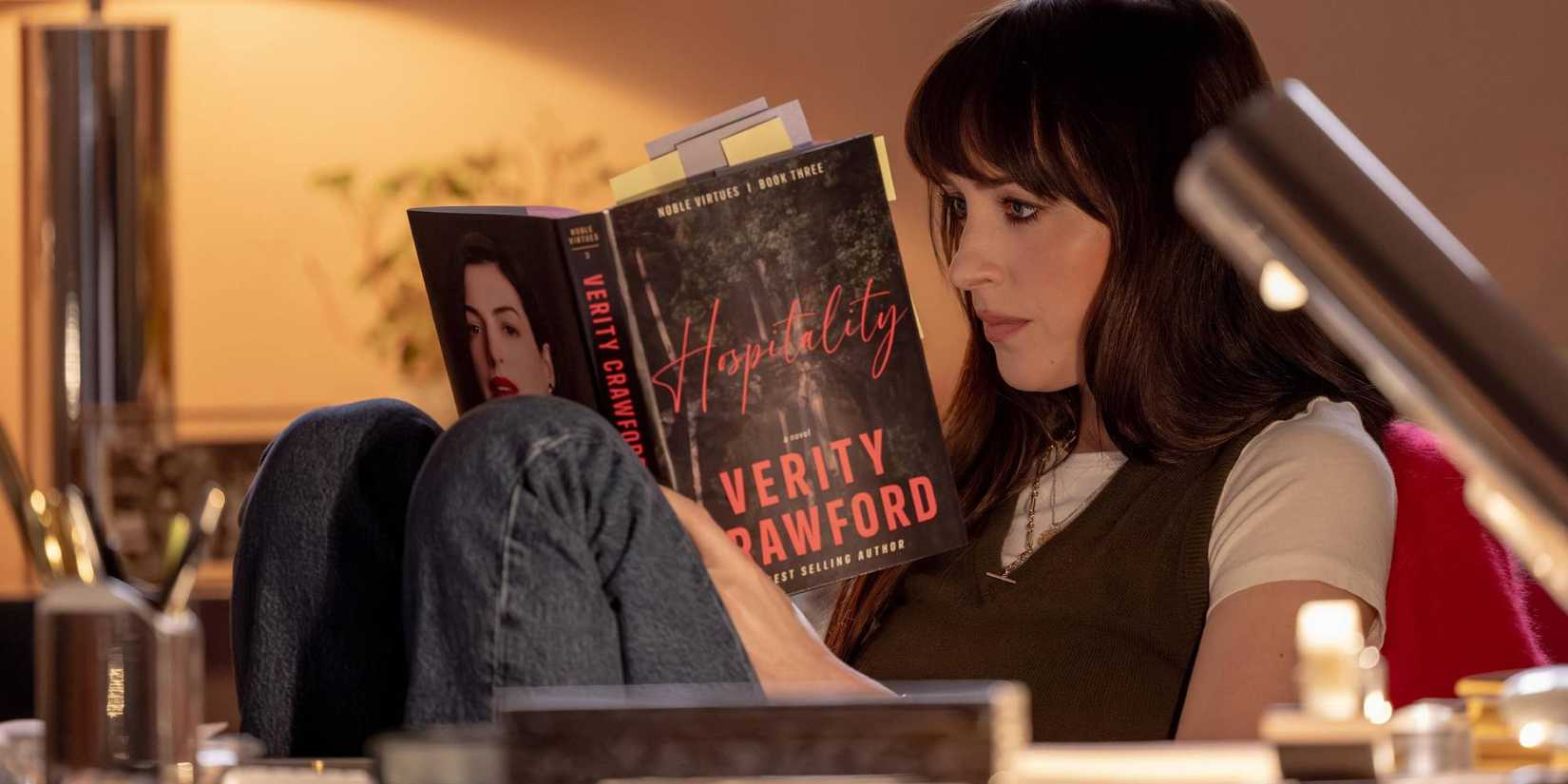 Dakota Johnson as Lowen Ashleigh in Verity