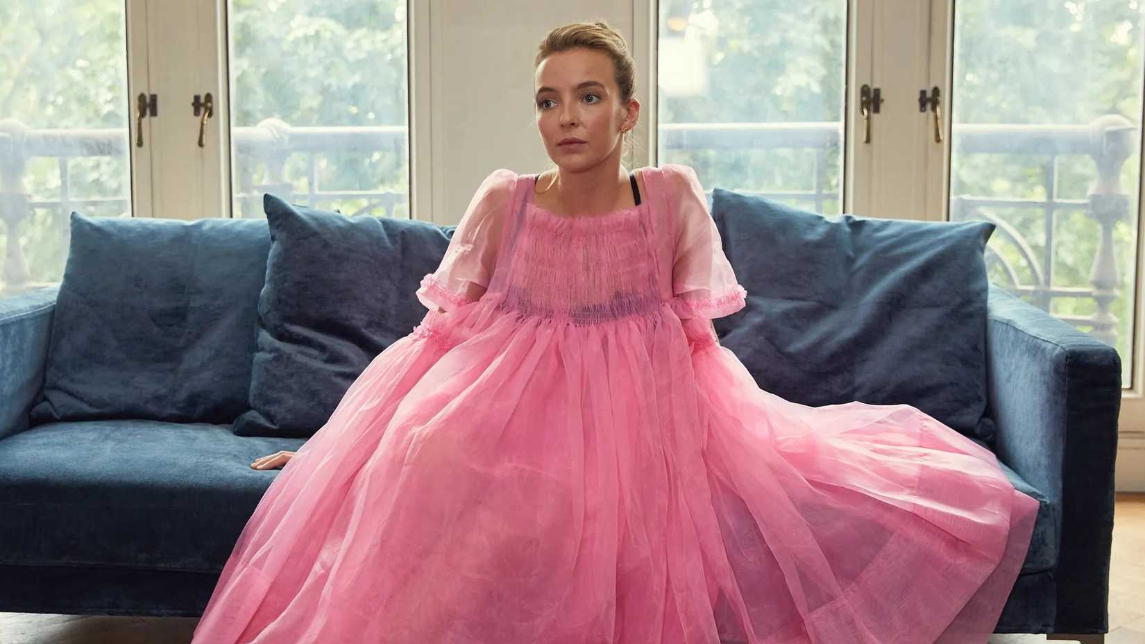 Jodie Comer as Villanelle in Killing Eve.