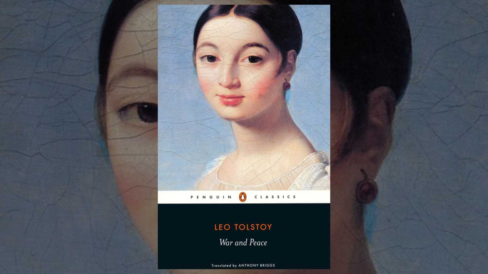 War and Peace by Leo Tolstoy book cover