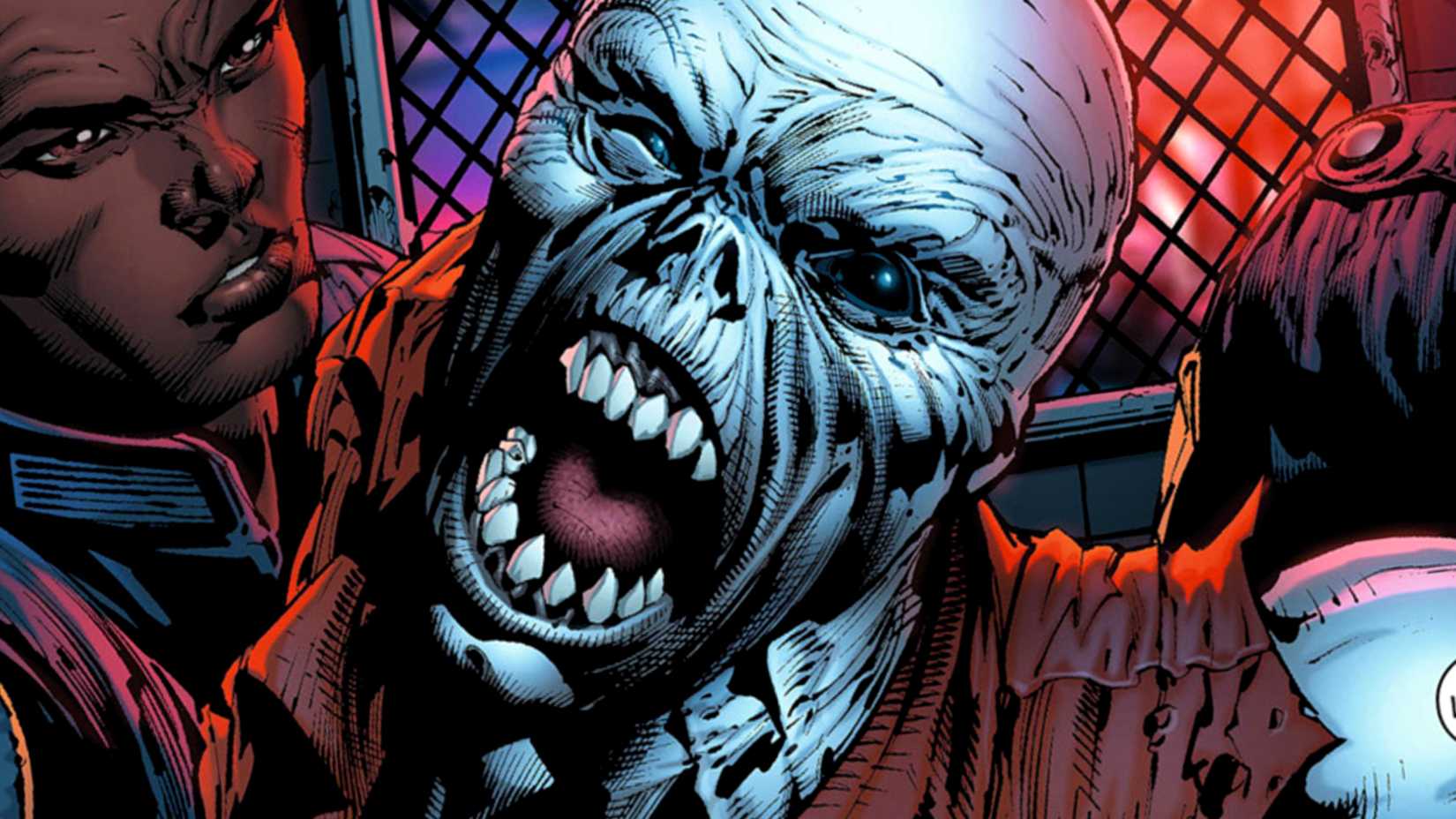 Warren White aka Great White Shark is apprehended in DC Batman comic