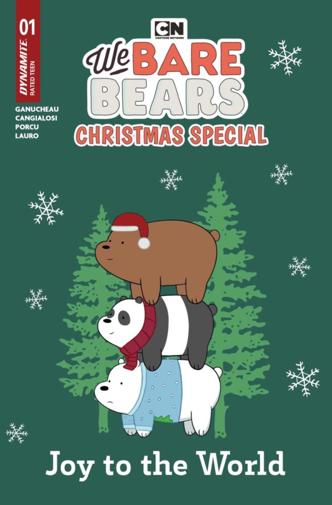 We Bare BEars Christmas Special #1 variant cover 3