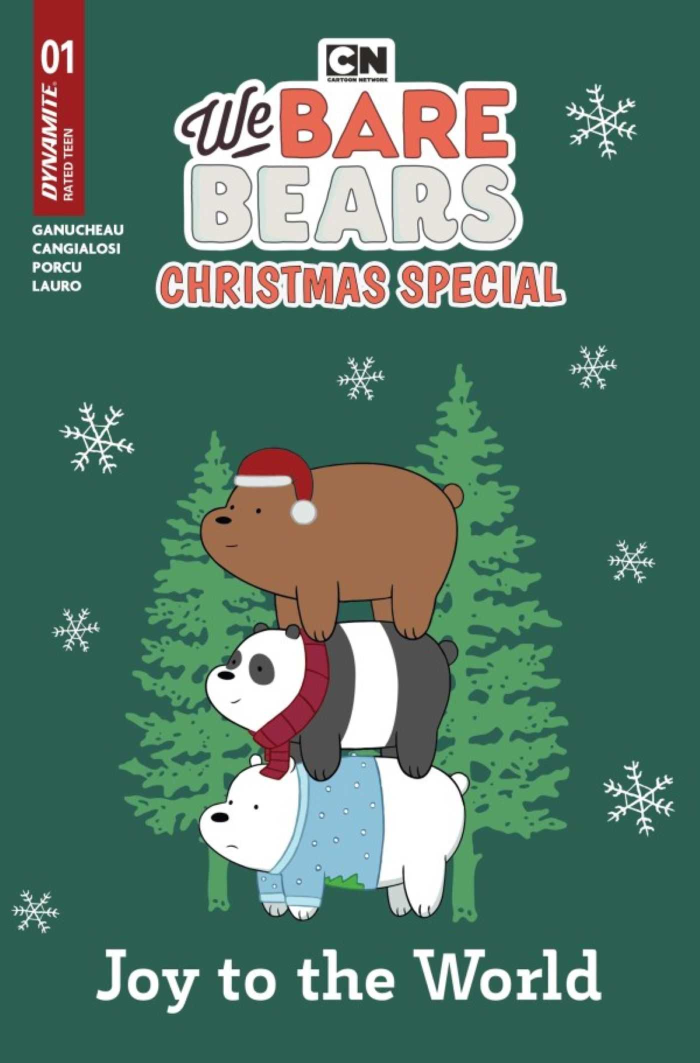 We Bare BEars Christmas Special #1 variant cover 3
