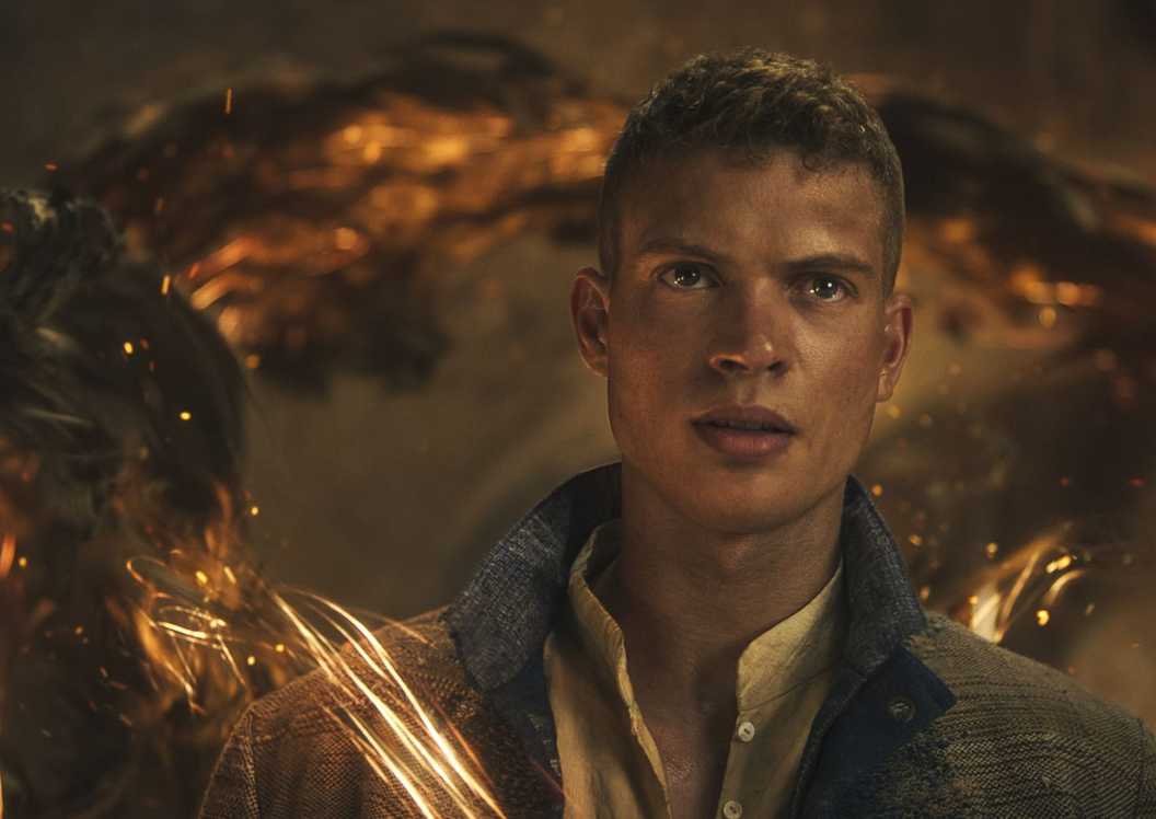 Wheel of time season 3 rand with fire