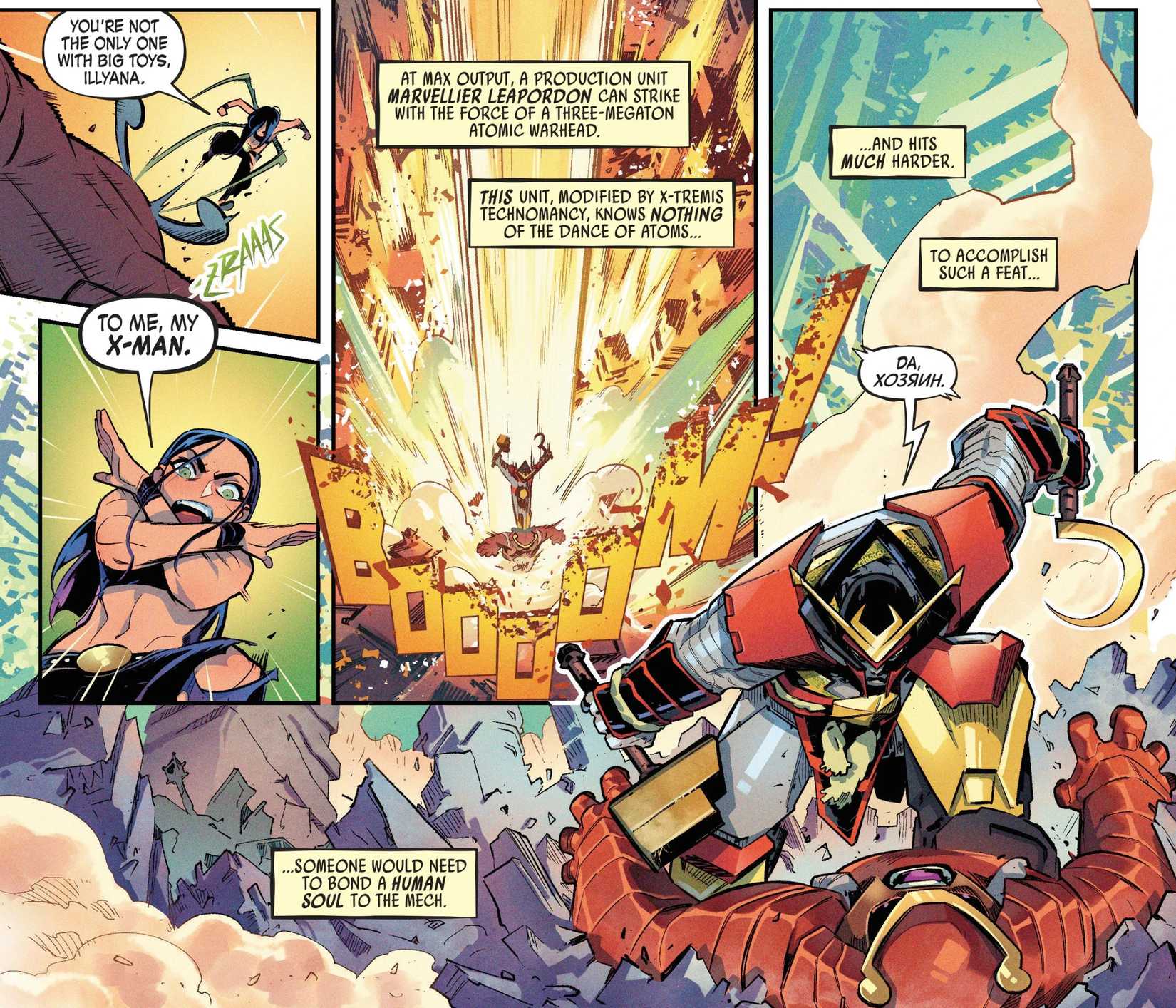 X-Men Officially Unveils Colossus' New Design, With Hulk-Level Strength