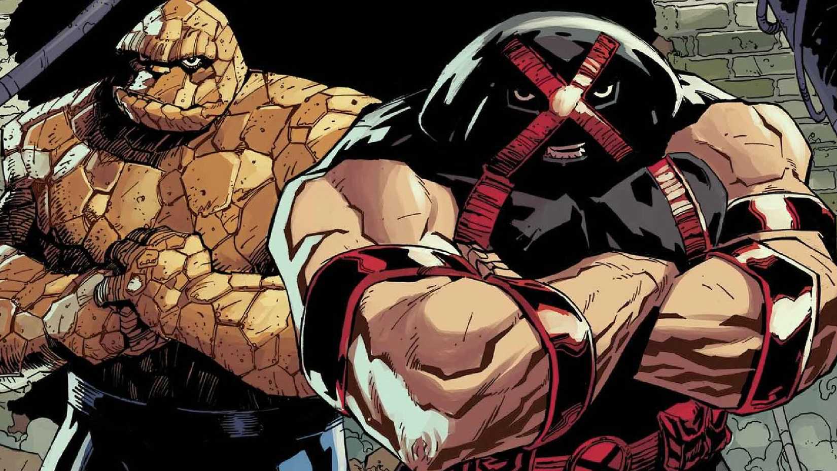 x-men's juggernaut and fantastic four's the thing