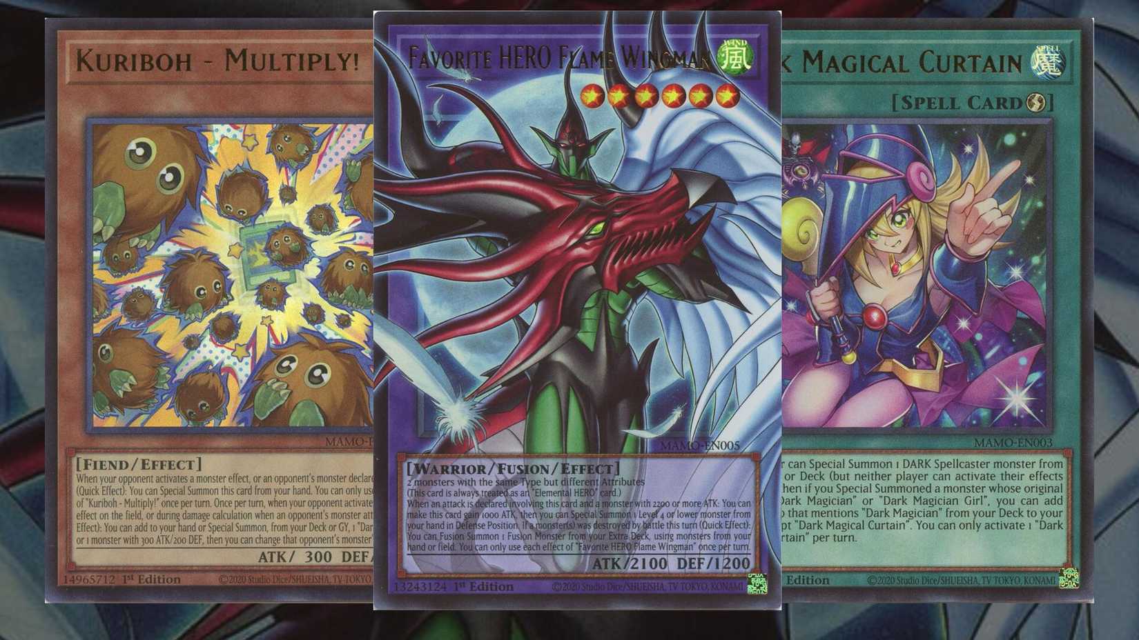 Yu-Gi-Oh cards from Magnificent Monsters set