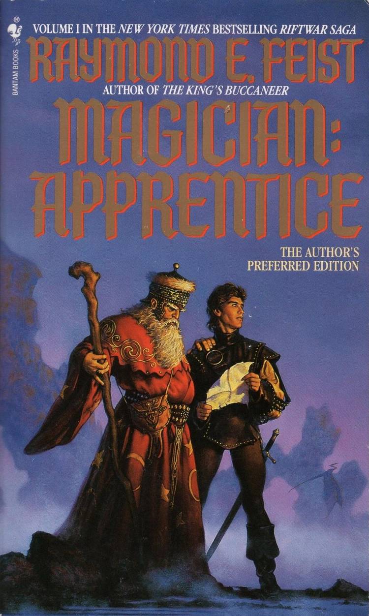 The cover of Magician by Raymon E. Feist
