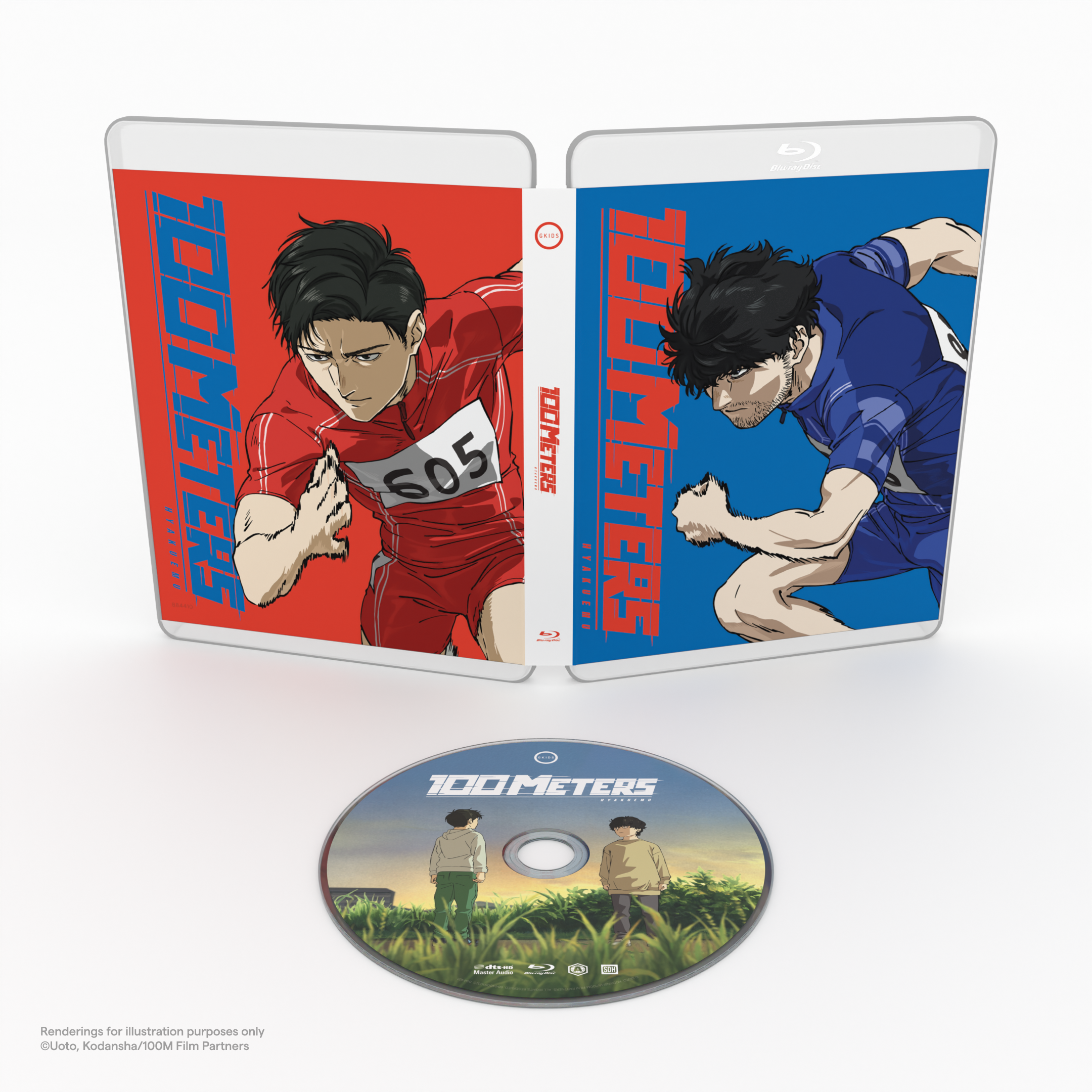 2025 Best Anime Movie 100 Meters Blu-ray Collector's Edition