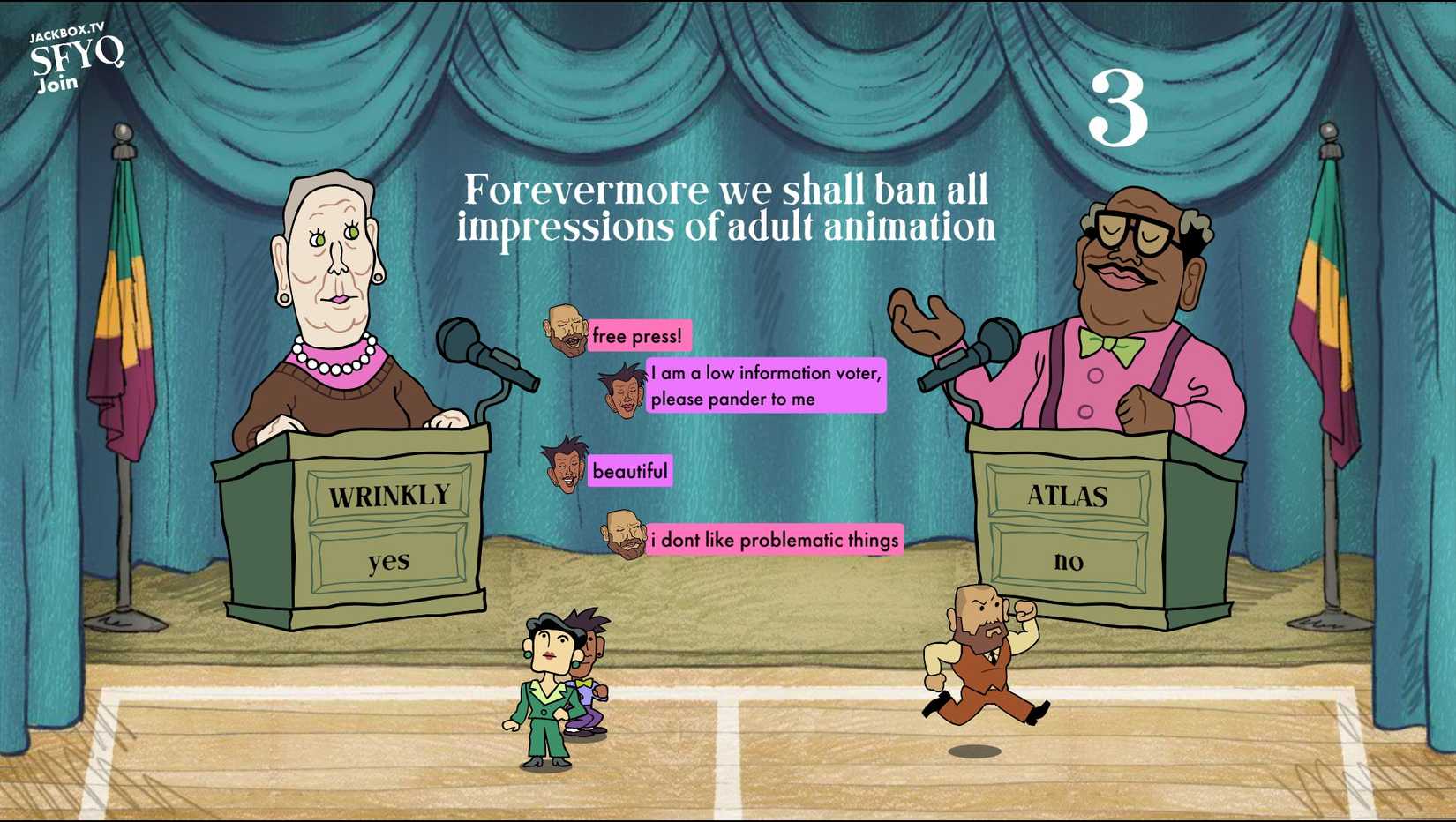 Jackbox Party Pack 12 Debate and Switch