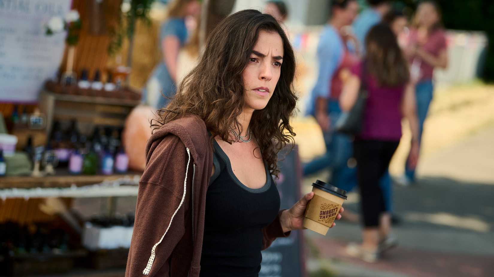 Still of Olivia Thirlby as CJ Ryan in Fire Country season 5 episode 1.