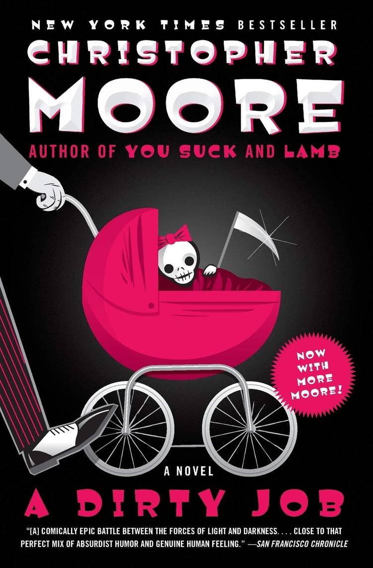 Cover of A Dirty Job by Christopher Moore.