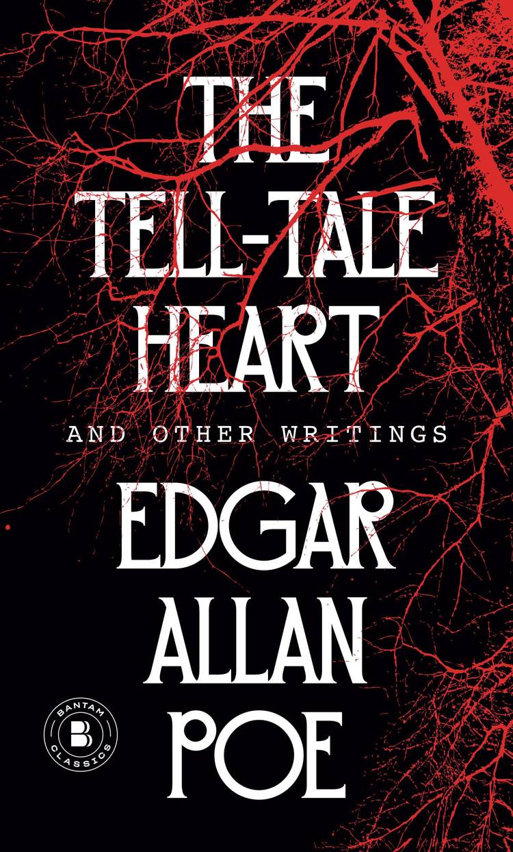 Cover of The Tell-Tale Heart and Other Writings by Edgar Allan Poe.