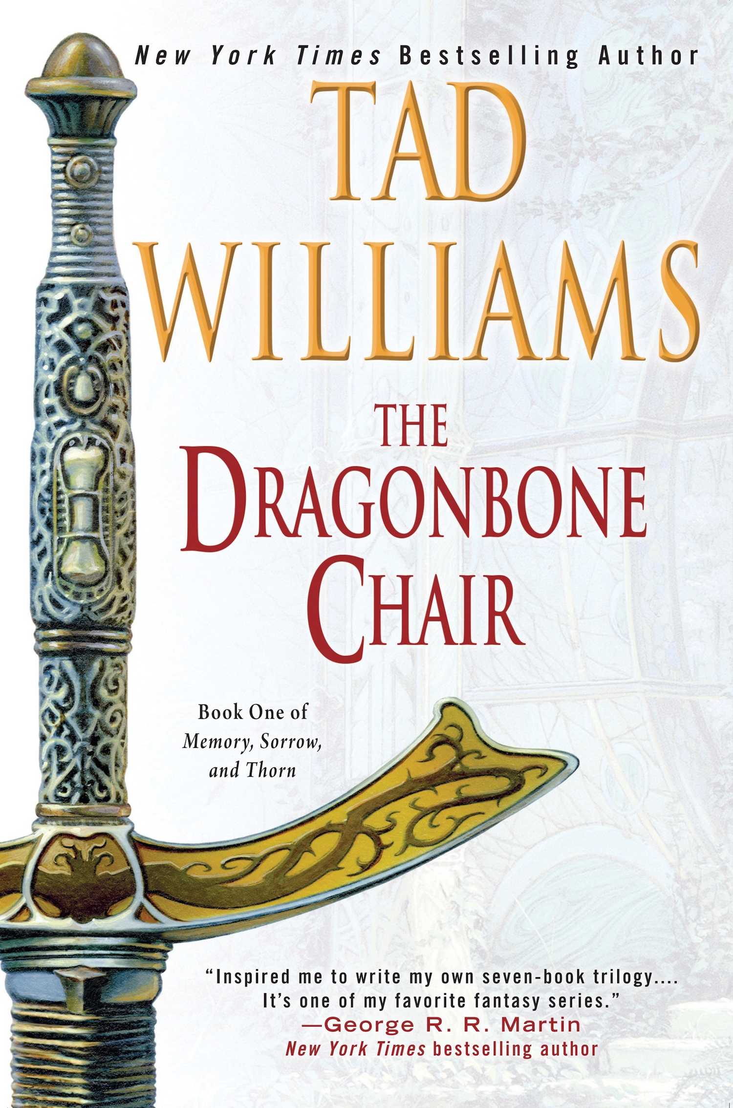 The cover of The Dragonbone Chair by Tad Williams