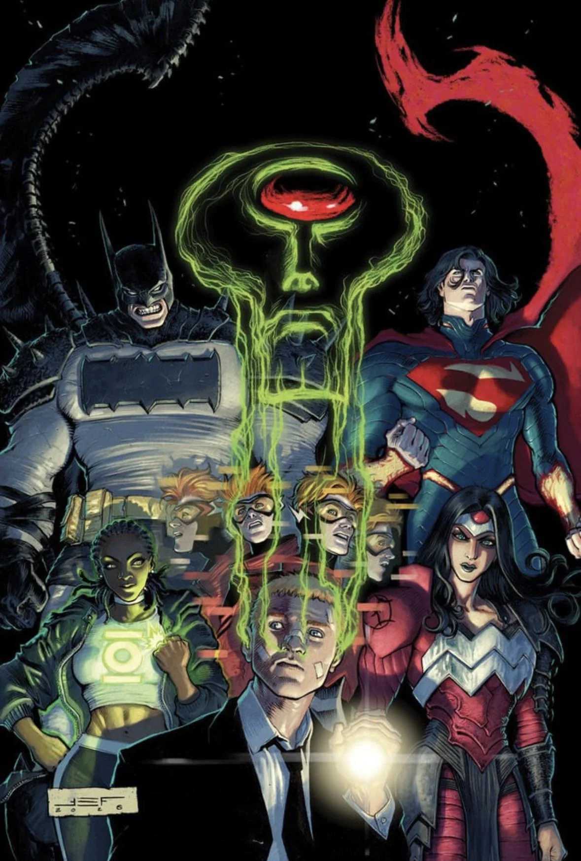 Absolute Justice DC with Green Lantern