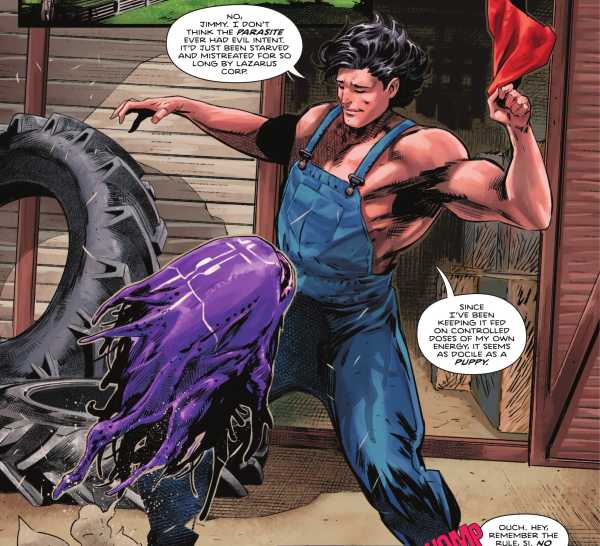Absolute Superman Rescue Pet Parasite