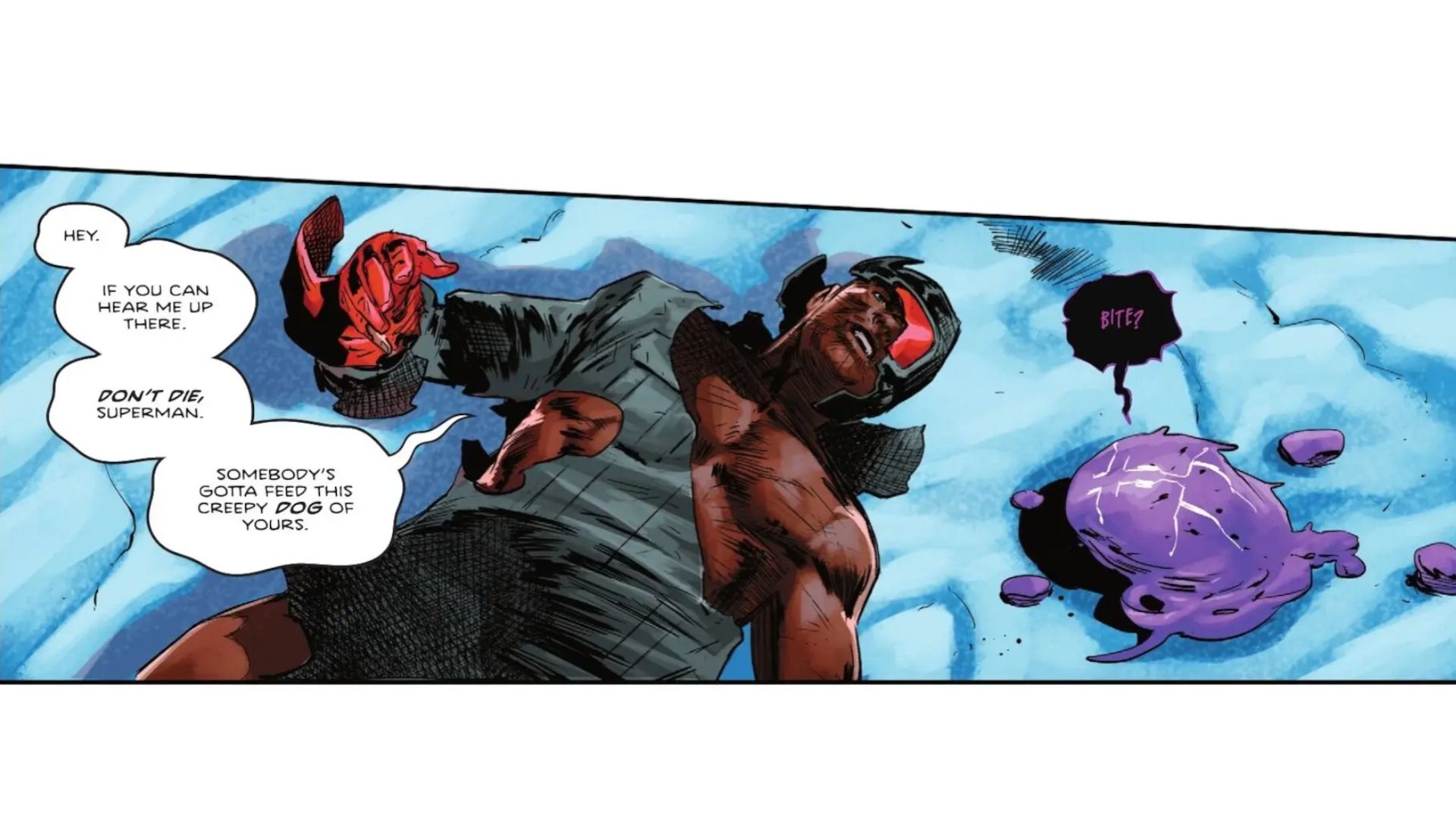 Absolute Superman Steel and Parasite
