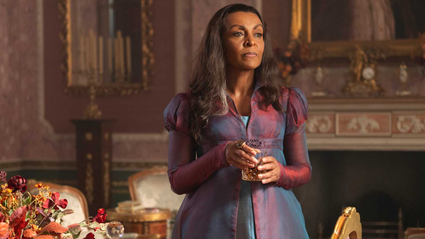 Adjoa Andoh as Lady Danbury in episode 402 of Bridgerton