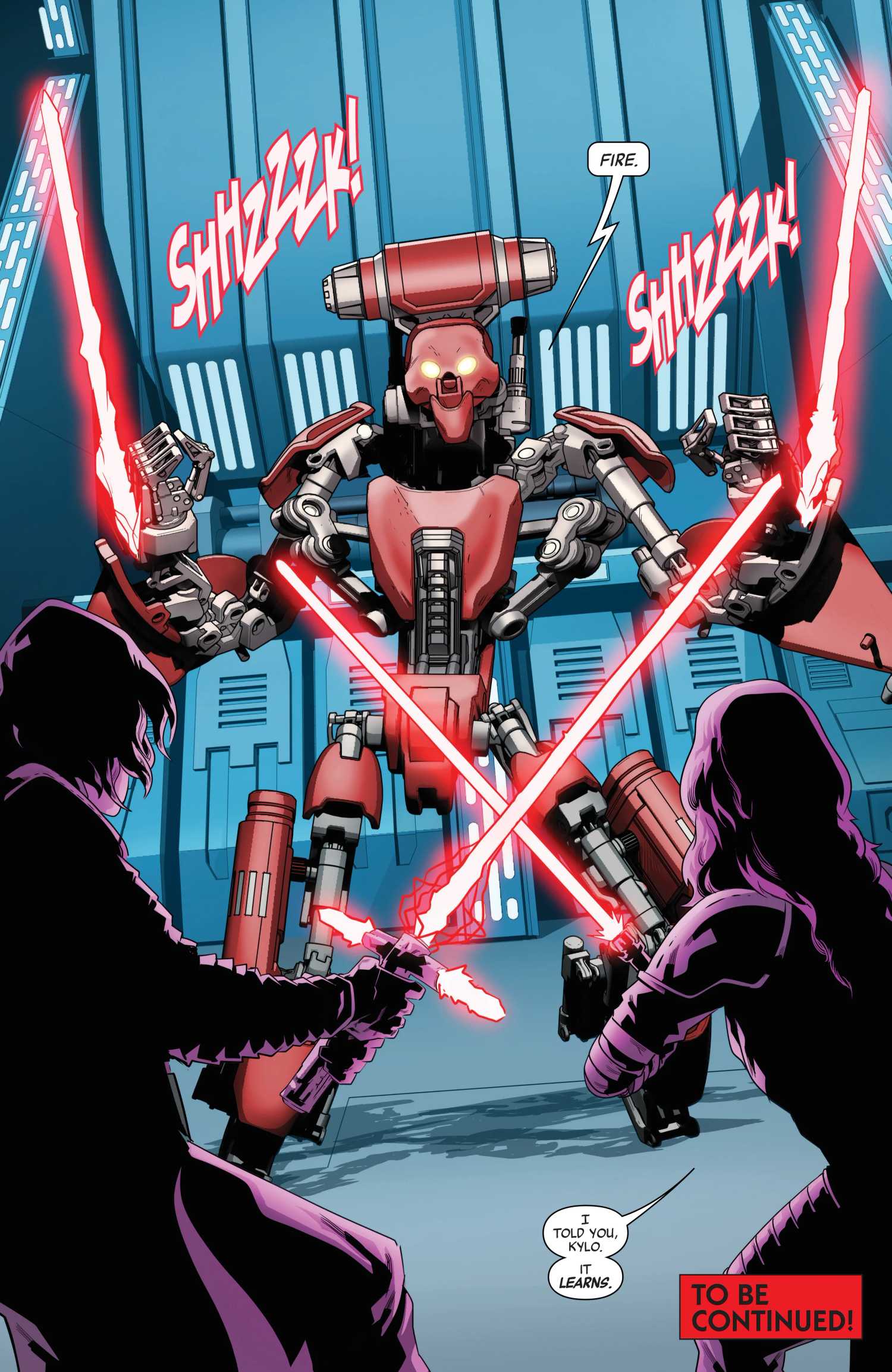 Star Wars: The Fall of Kylo Ren #3 Features a Droid Villain Similar to The Incredibles' Omnidroid