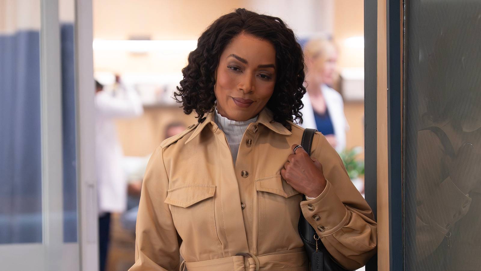 Angela Bassett as Athena Grant in 9-1-1 season 10, episode 3.