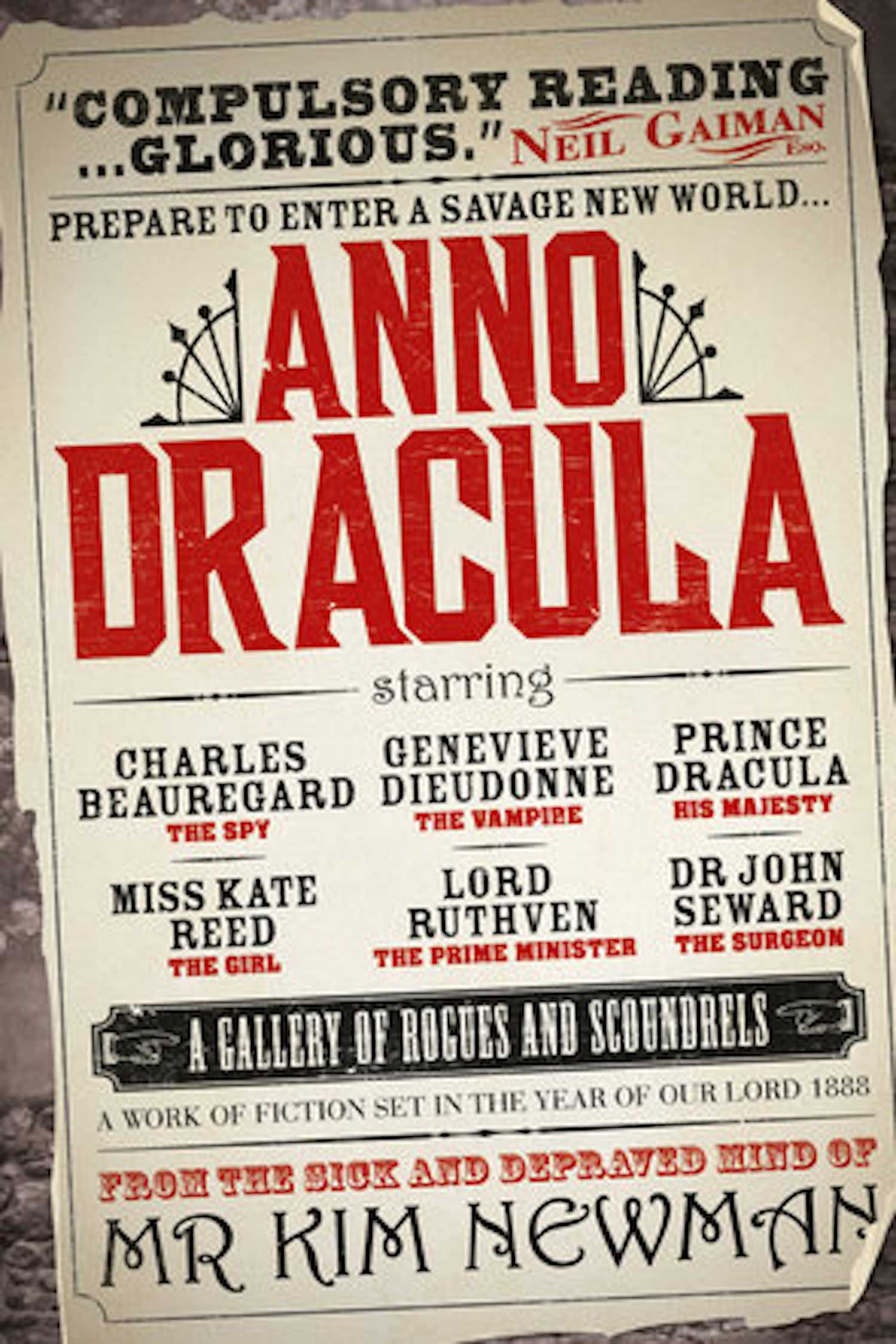 Cover of Anno Dracula, Book 1 by Kim Newman (1992)