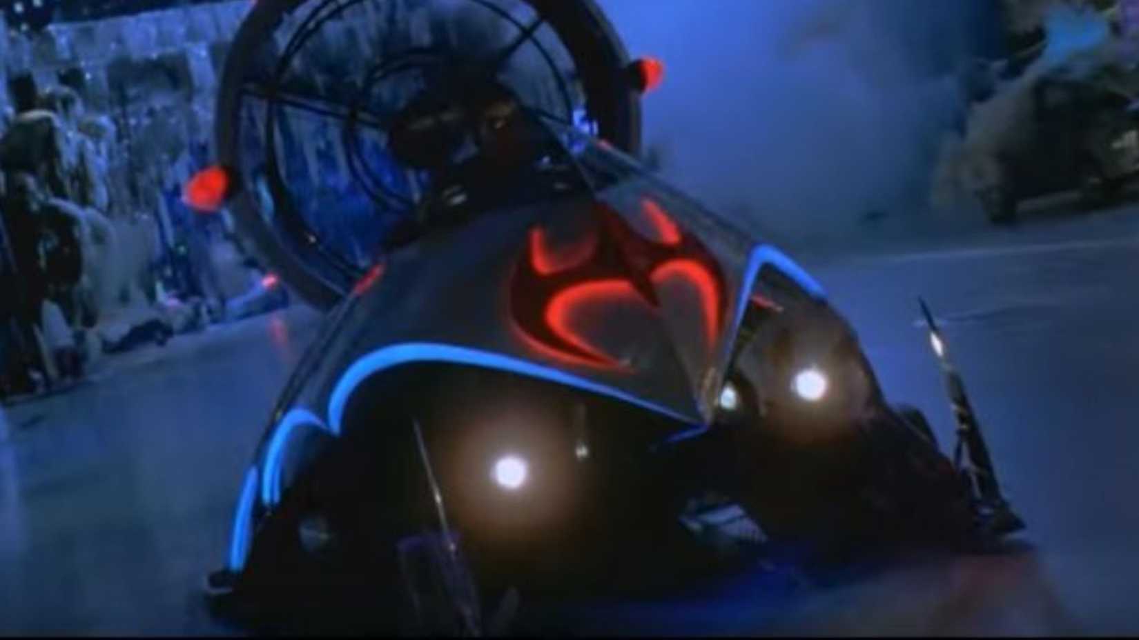 Batskiff in Batman and Robin