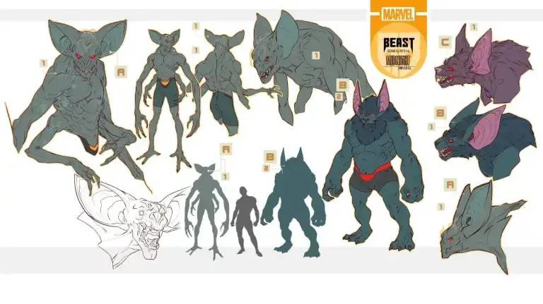 Marvel Shares First Look At New Beast Design For X-Men's Reboot