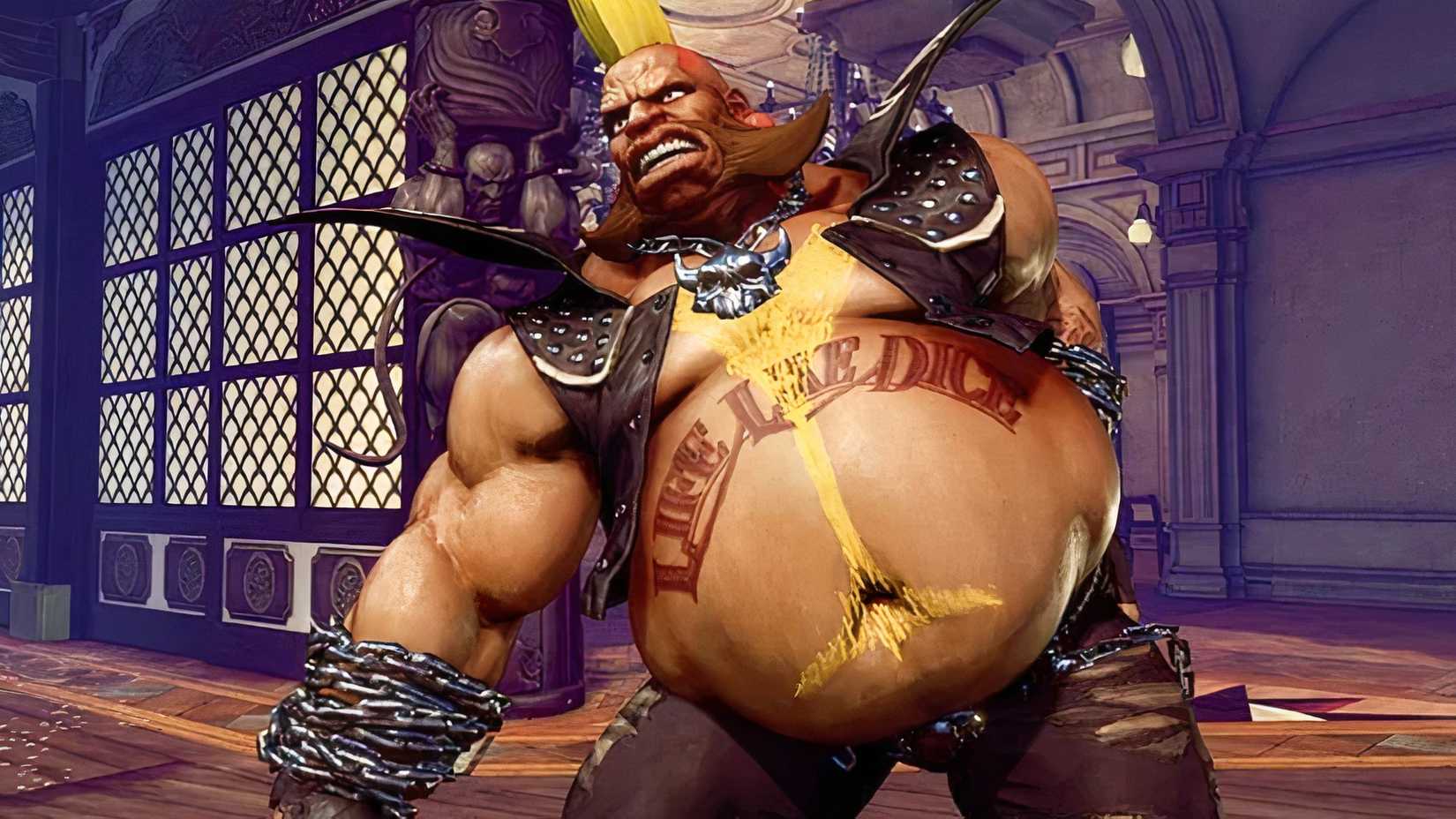 Birdie in Street Fighter