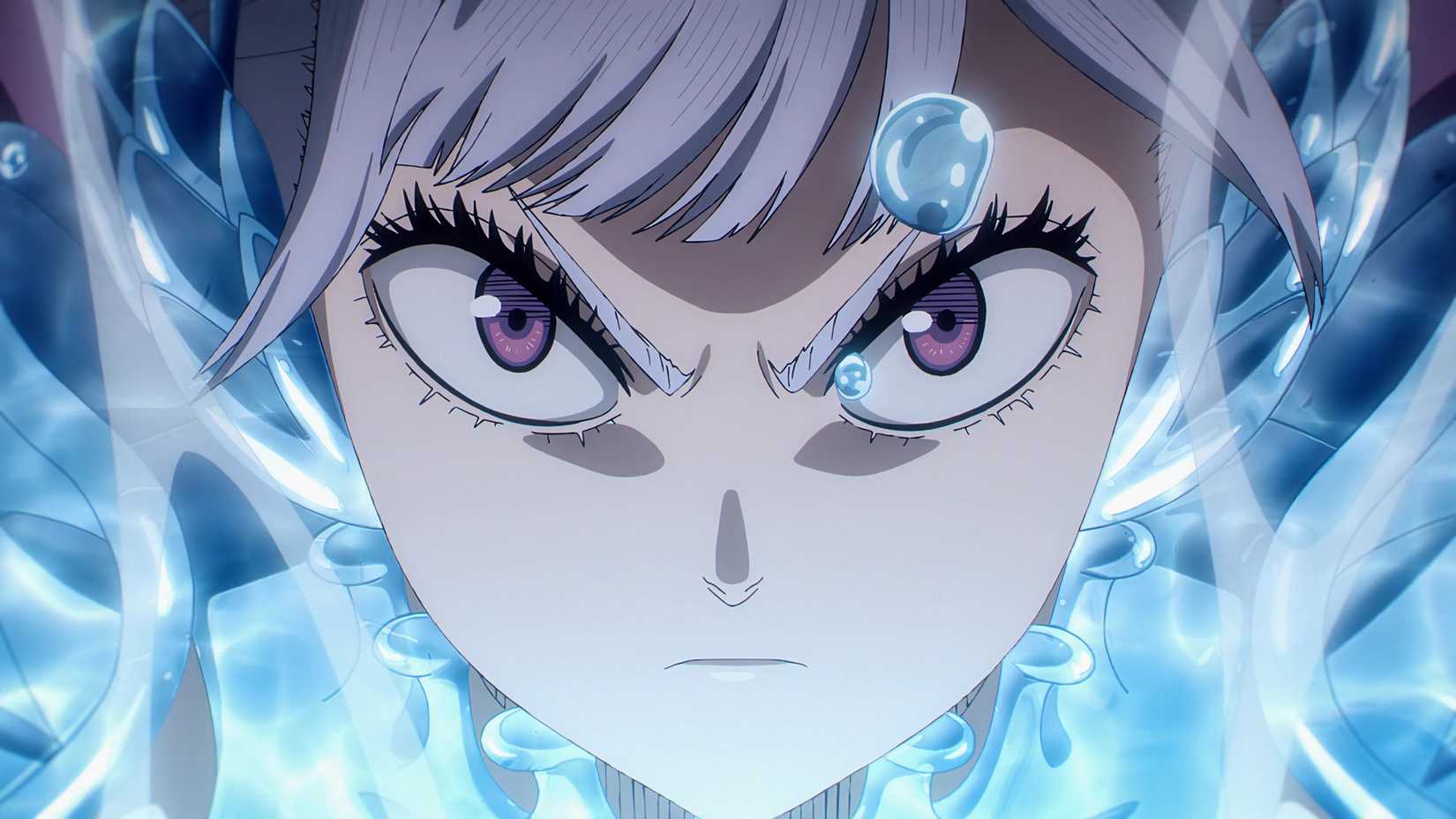 Black Clover's Noelle With A Serious Look On Her Face