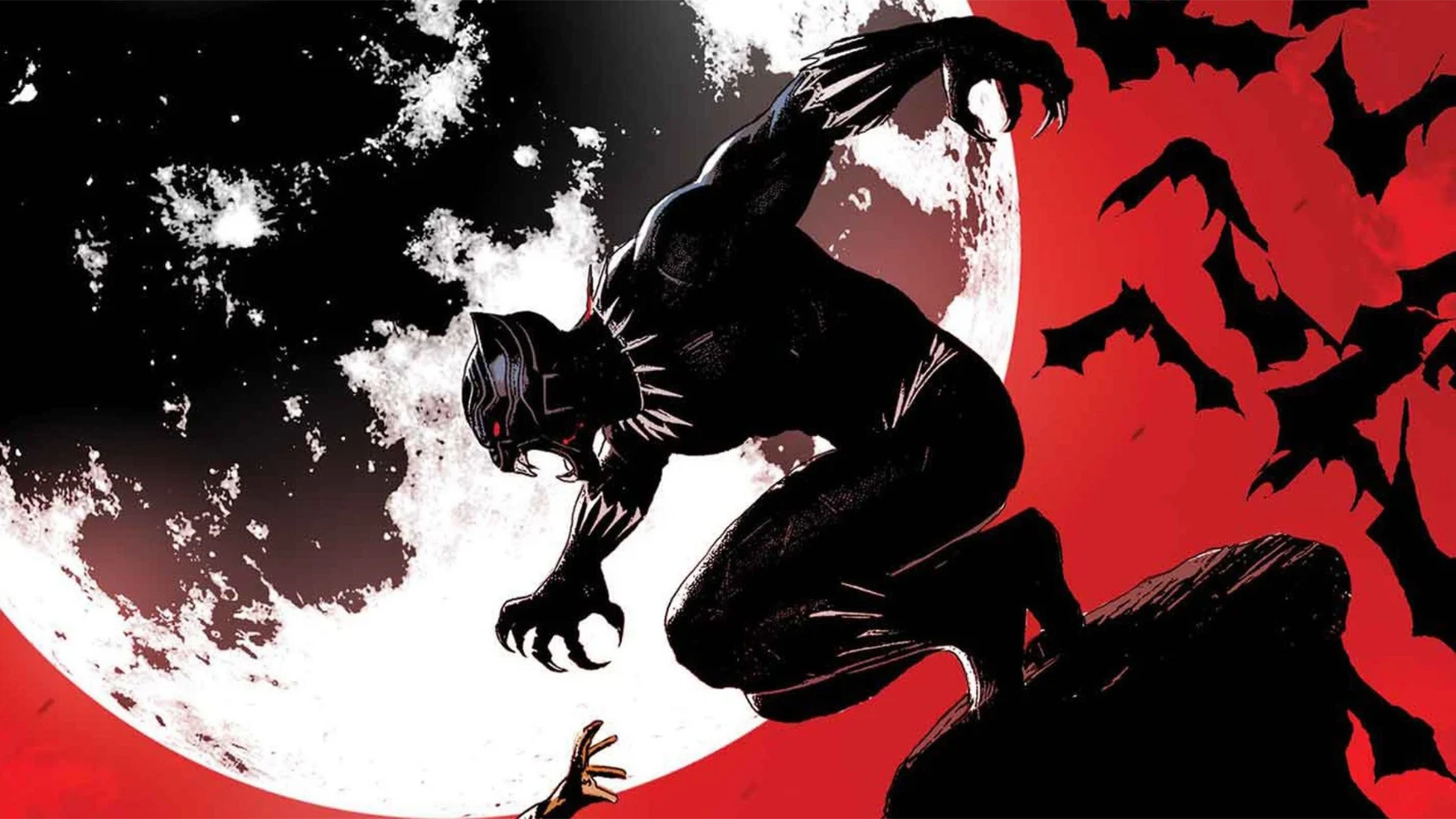 Black Panther as a Vampire