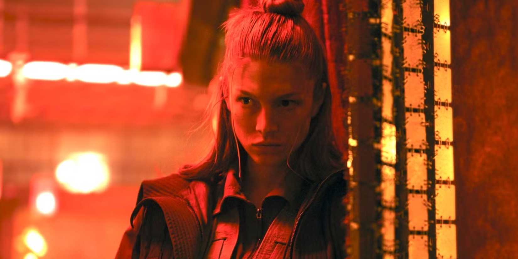 Hunter Schafer as Cora in Blade Runner 2099