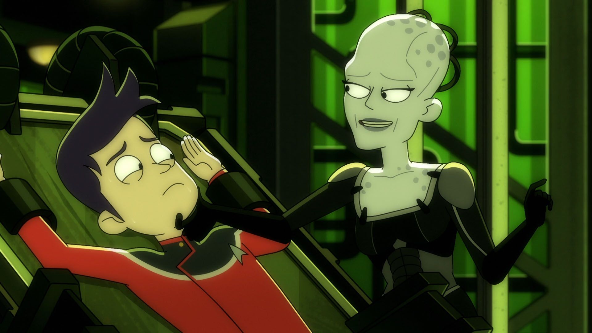 Borg Queen in Star Trek Lower Decks
