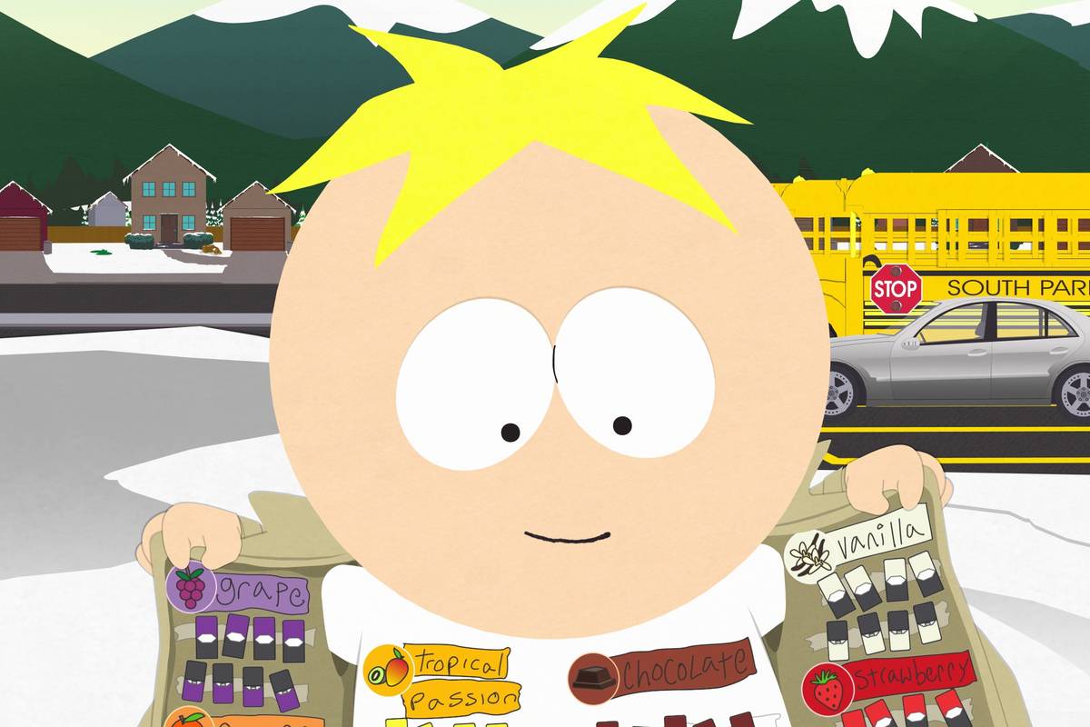 South Park controversial episode Billionaire Weenietown showing Butters Stotch facing tech developers in 2026