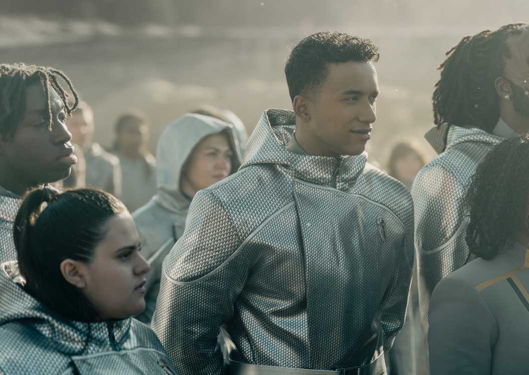 Caleb and Cadets in Starfleet Academy season 2