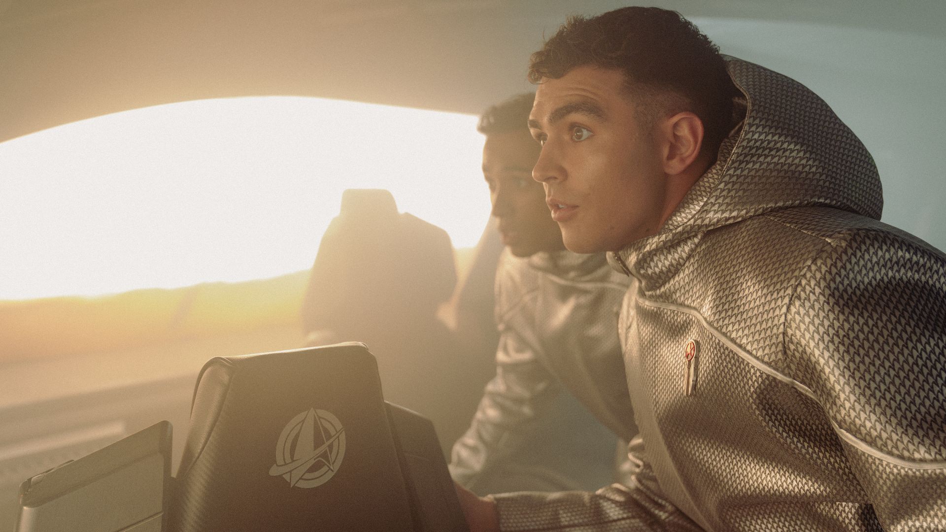 Caleb and Darem in Starfleet Academy season 2