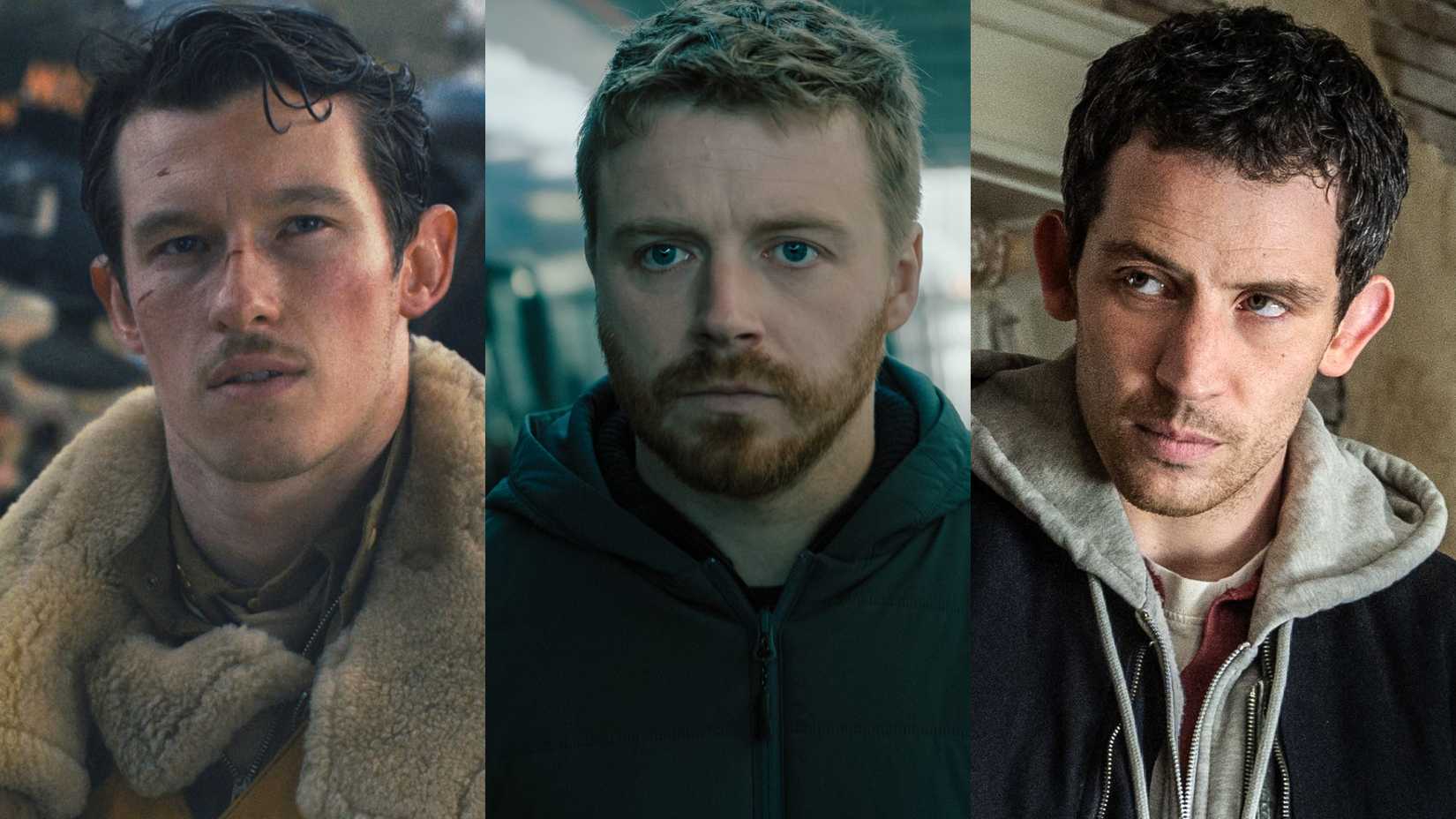 Callum Turner in Masters of the Air, Jack Lowden in Slow Horses, and Josh O'Connor in Disclosure Day