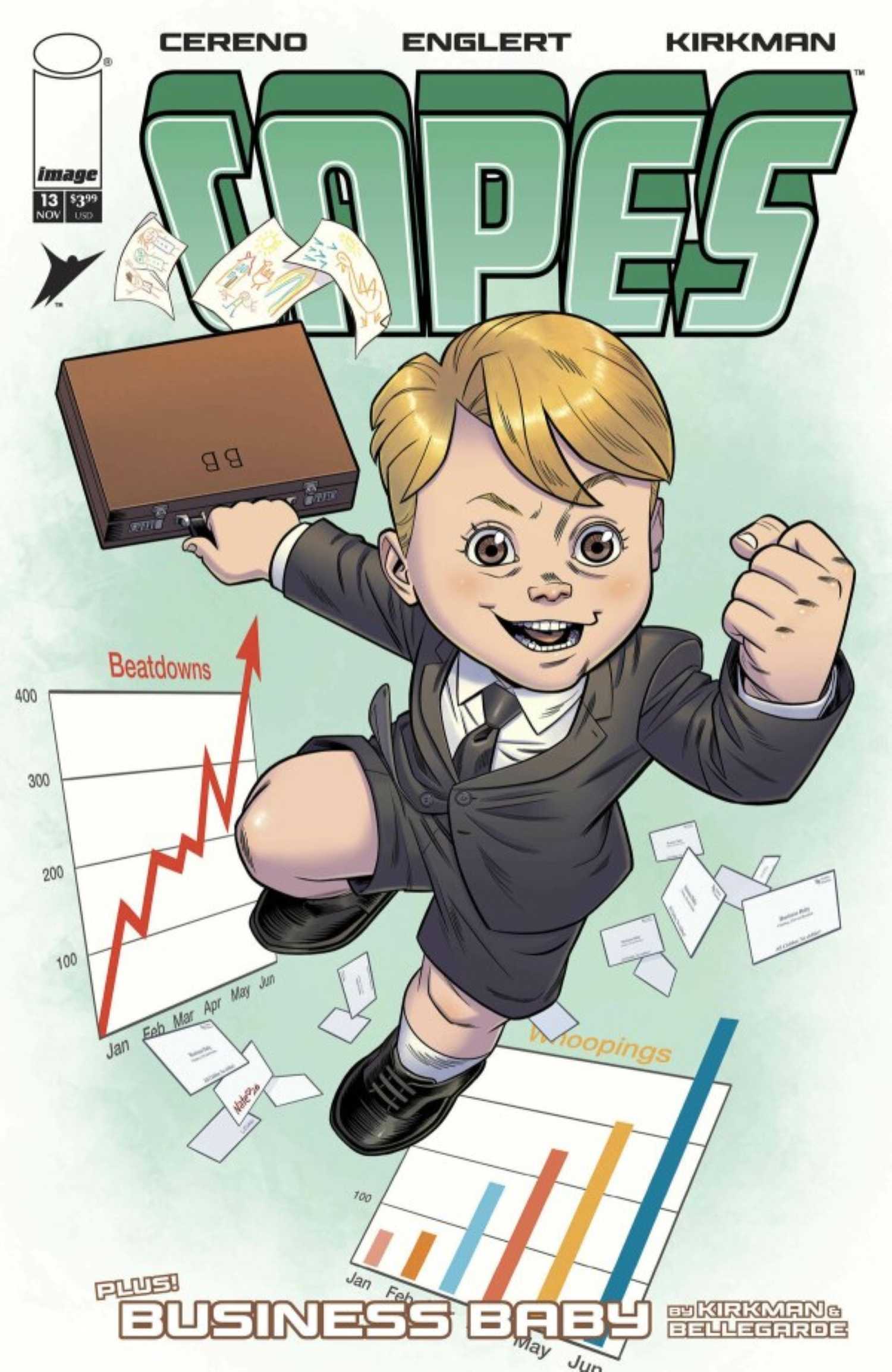 Capes #13 Business Baby variant cover