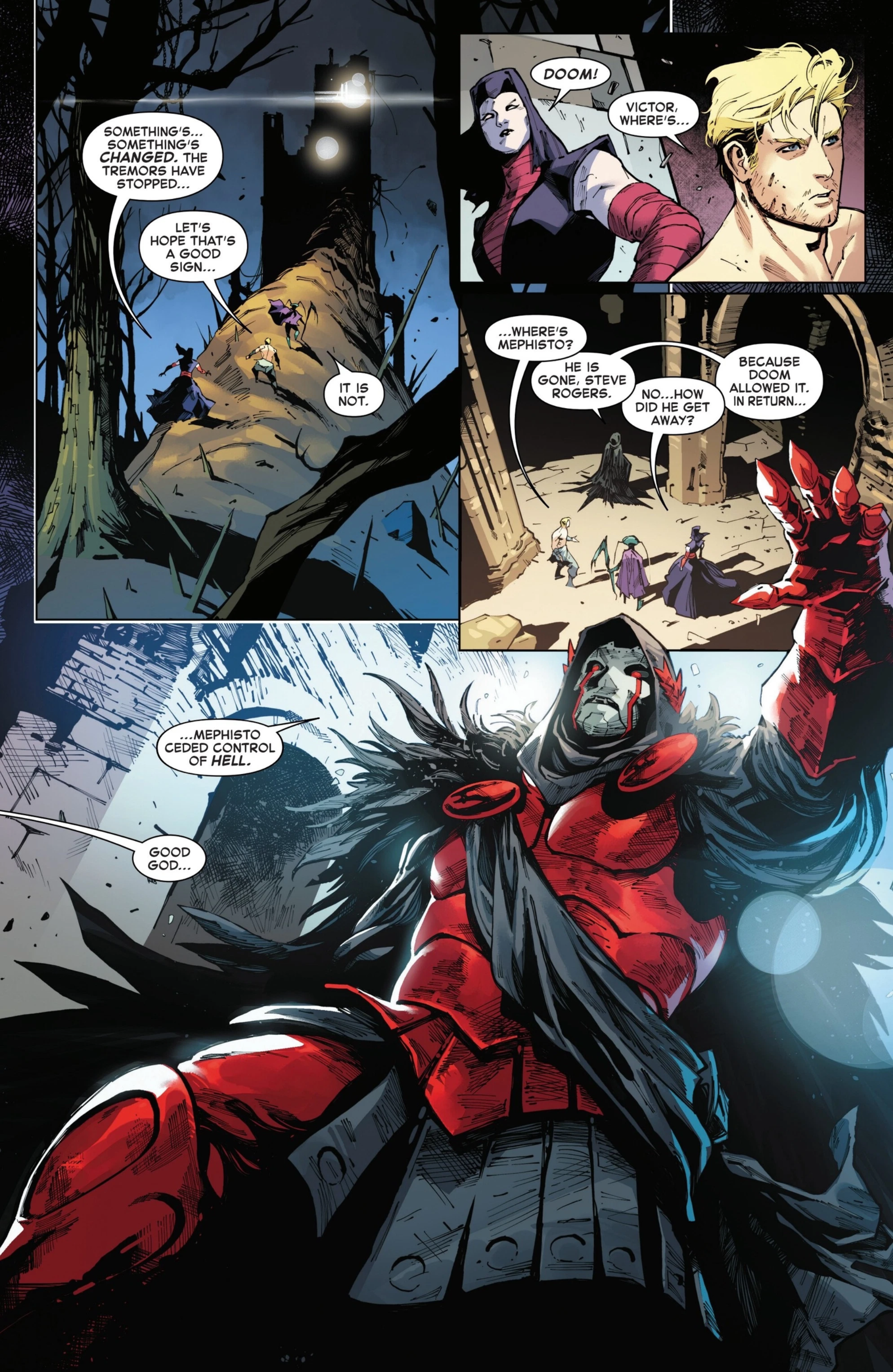 Doctor Doom Debuts Epic Redesign After Replacing Mephisto