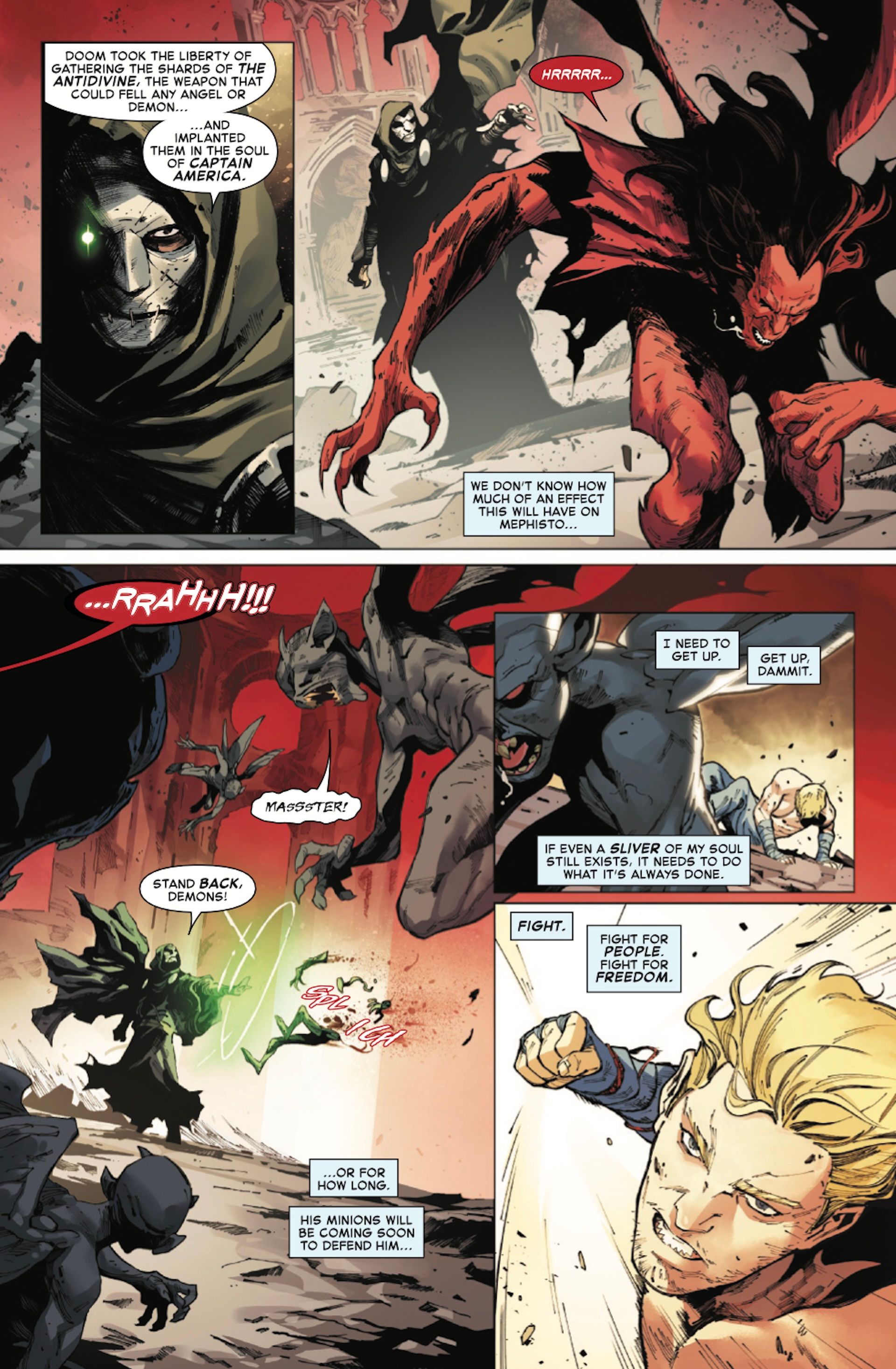 captain-america-16-page-4 Captain America Just Got An Impressive Power-Up Thanks To Doctor Doom
