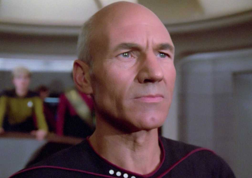 Captain Picard in season 1