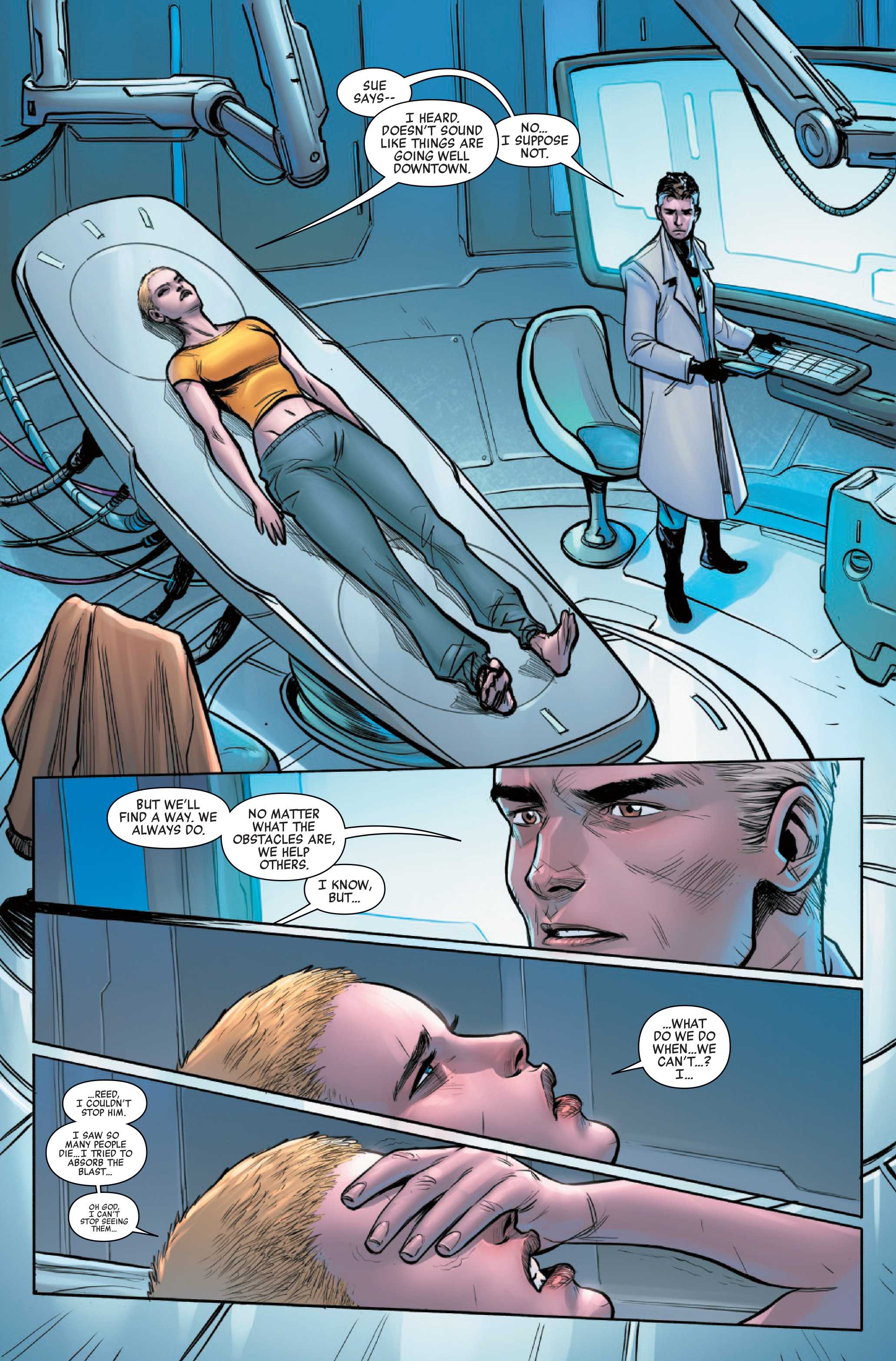 Carol Danvers shows regret in Avengers Armageddon #5