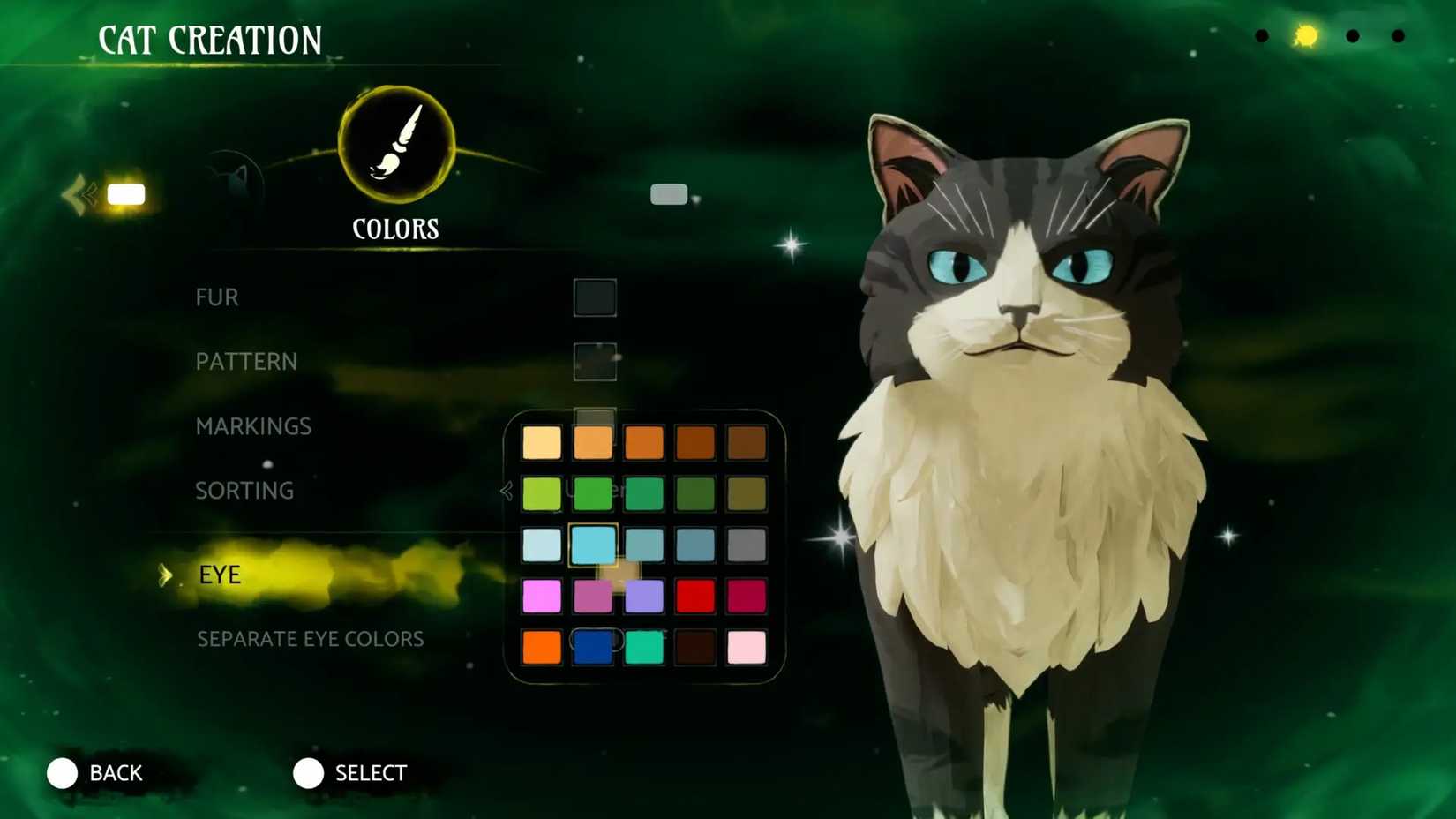 Cat Creation in Warrior Cats Clans of the Forest