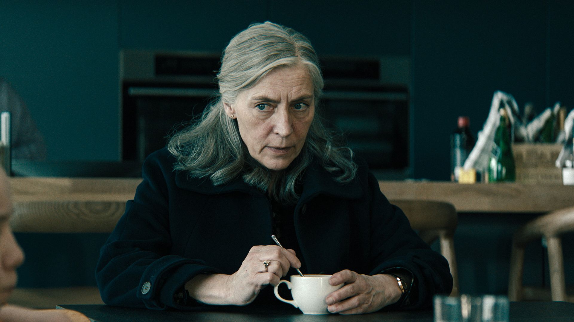 Catherine Standish looking at someone in Slow Horses season 6