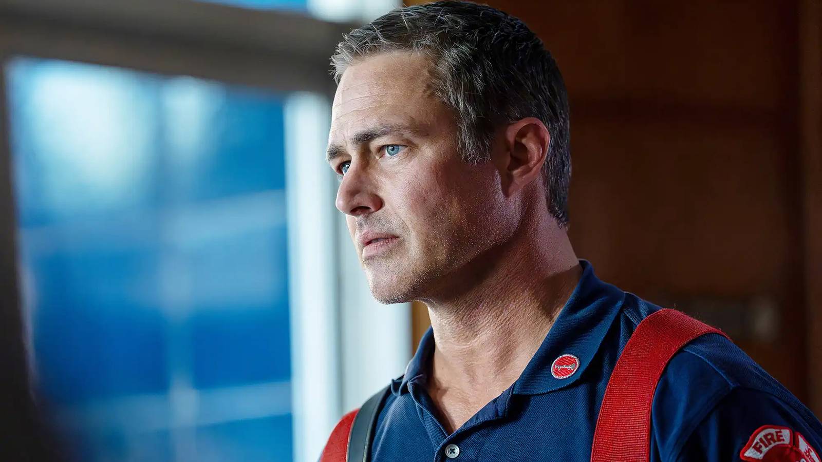 Still of Taylor Kinney as Kelly Severide in Chicago Fire season 14 episode 21.