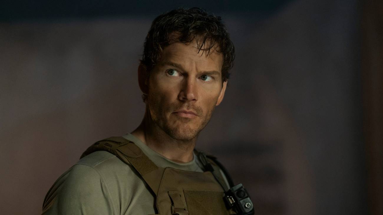 Chris Pratt as James Reece looking serious in The Terminal List season 2