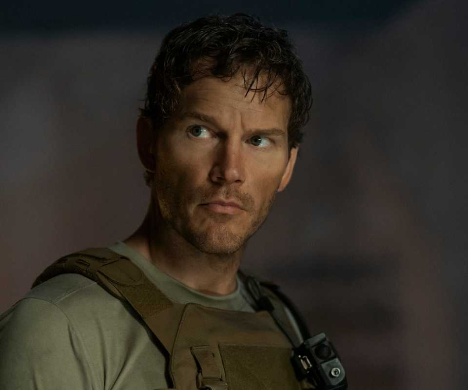 Chris Pratt as James Reece looking serious in The Terminal List season 2
