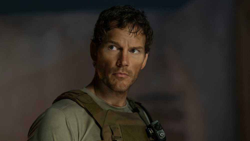 Chris Pratt as James Reece looking serious in The Terminal List season 2