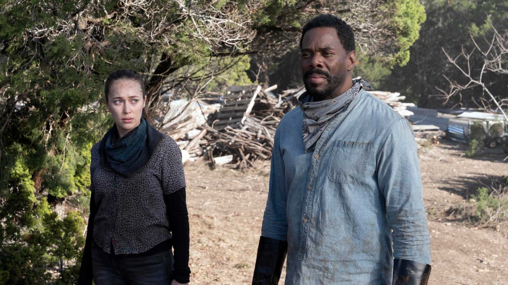 Colman Domingo and Alycia Debnam-Carey star in the Fear the Walking Dead series.