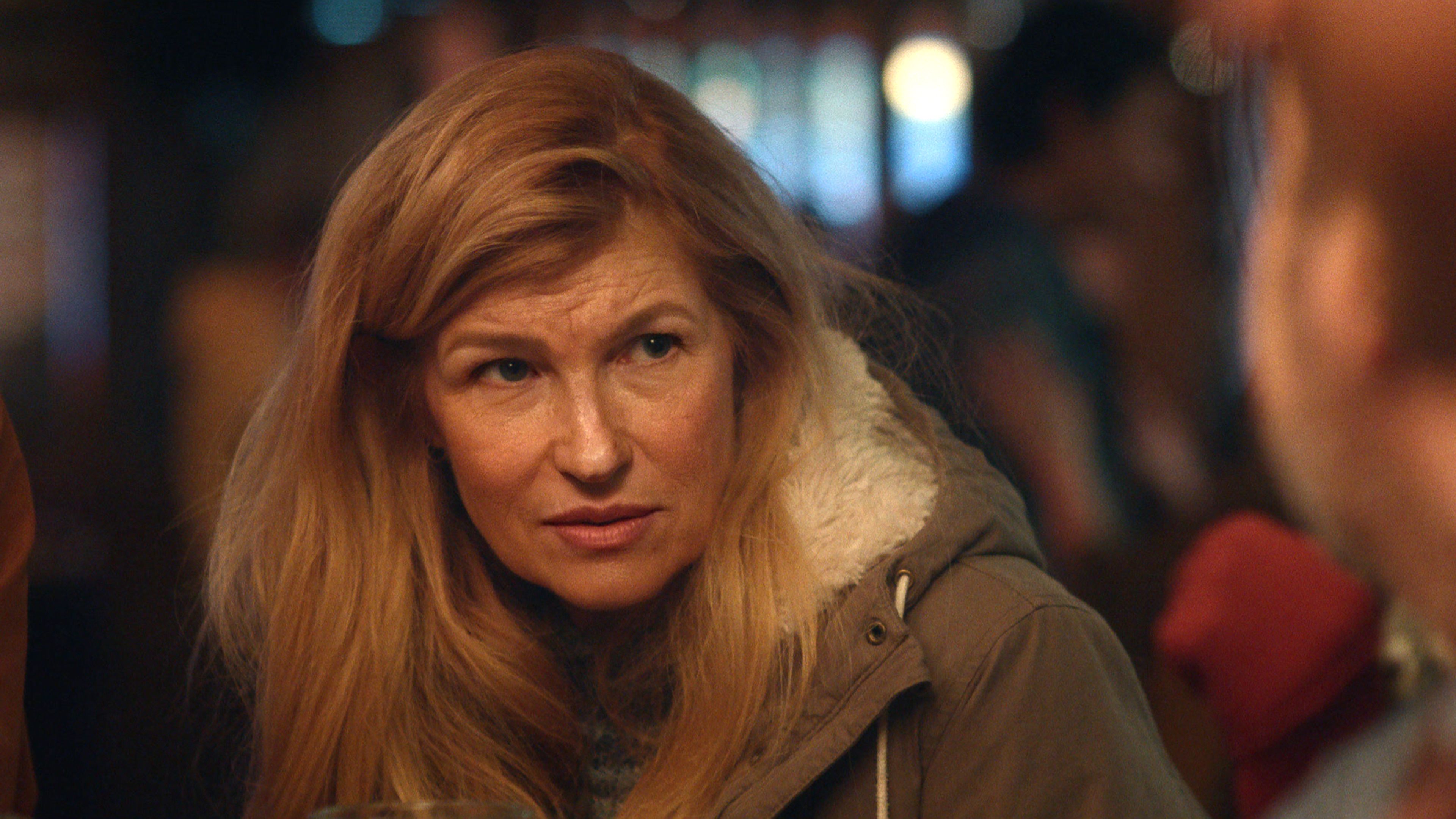connie-britton-s-ellen-looking-uncertainly-at-someone-in-phony Phony: Hulu’s New Mystery Series Is An Instantly Gripping & Enjoyable Ride | Review
