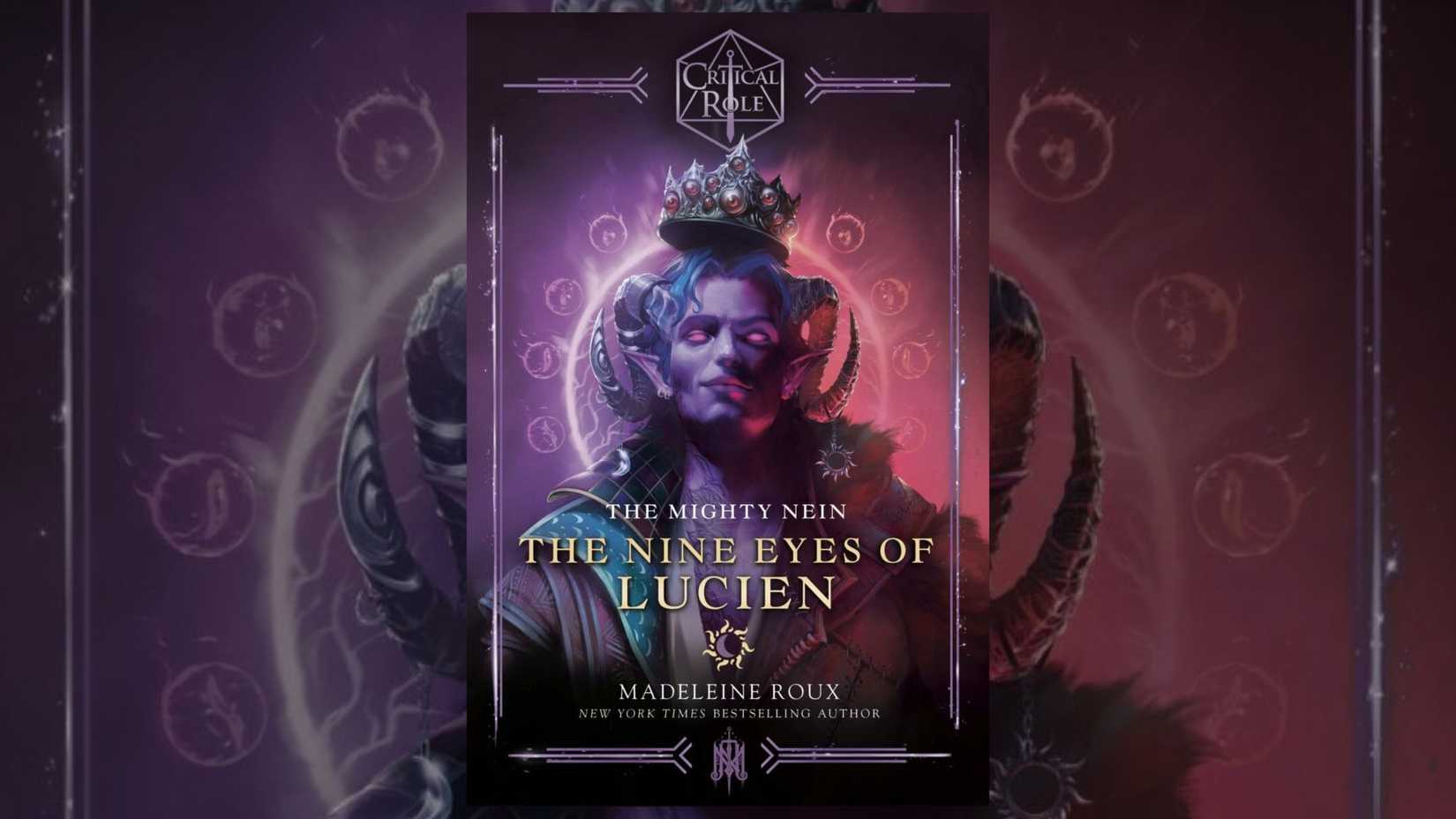 Cover of The Mighty Nein The Nine Eyes of Lucien book by Critical Role