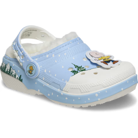 Crocs x Peanuts Holiday Classic Clog Toddler Side